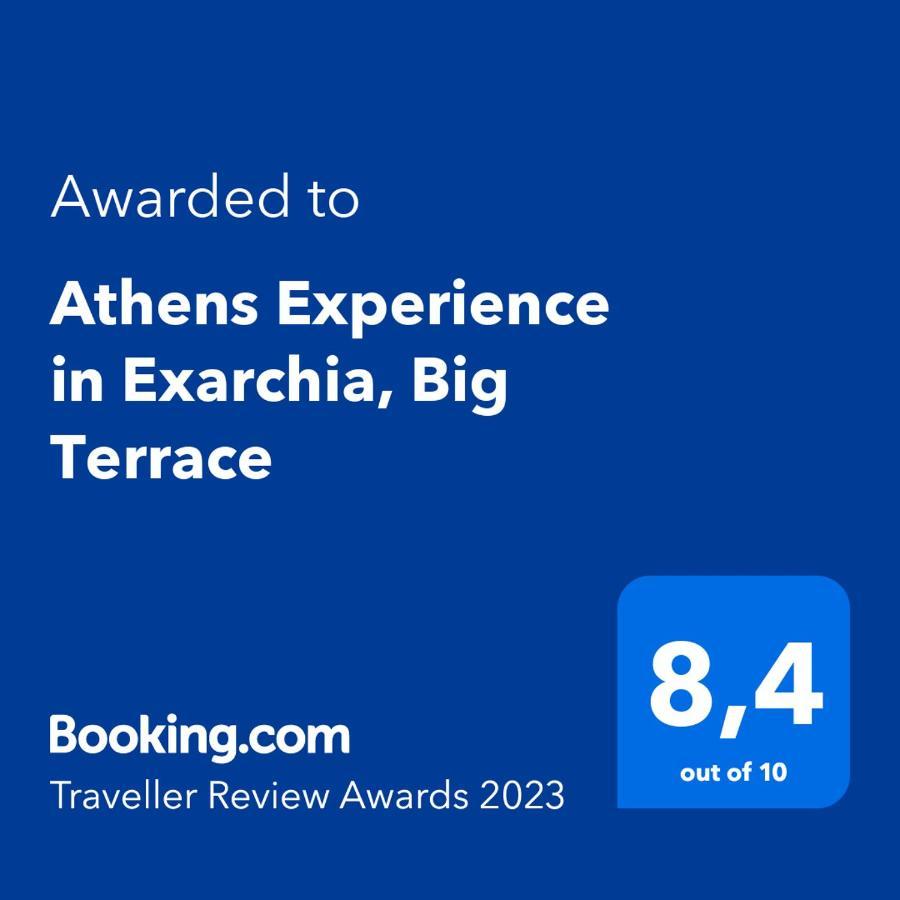 Apartmán Athens Experience In Exarchia, Big Terrace Exteriér fotografie